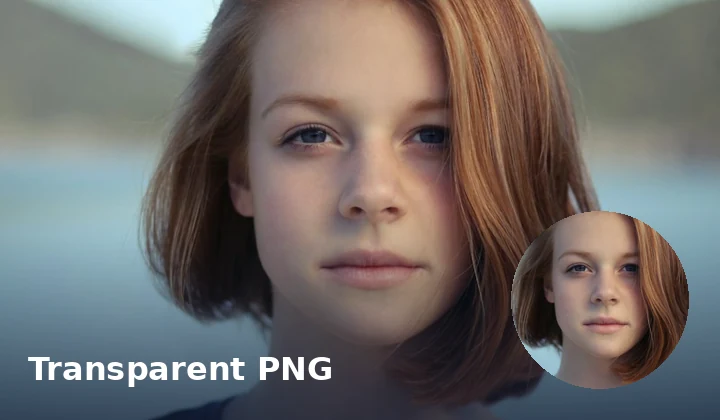 Transparent PNG circle export