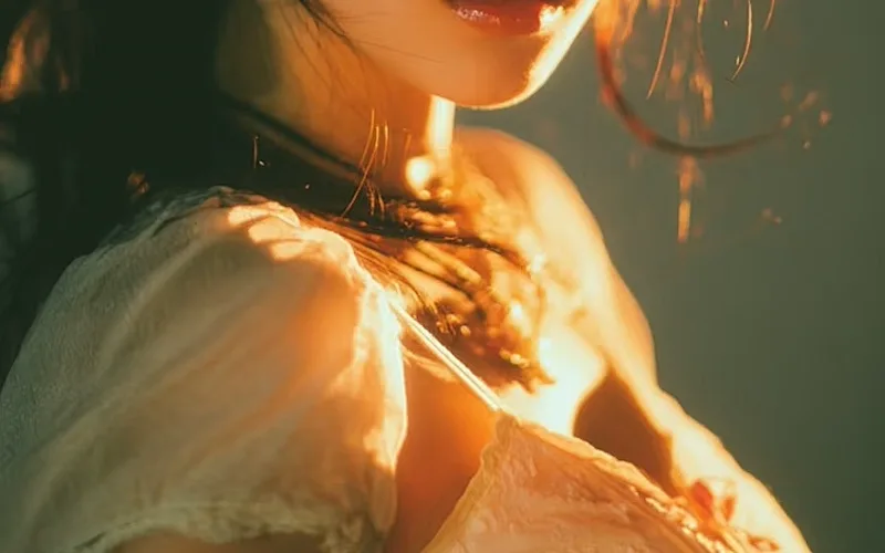 Close portrait framed for a cover-style crop